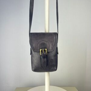 Halogen | Leather Crossbody | Brown